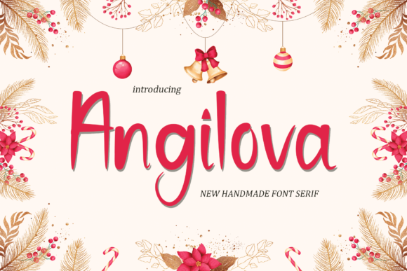 Angilova: A Handwritten Font for Digital Design