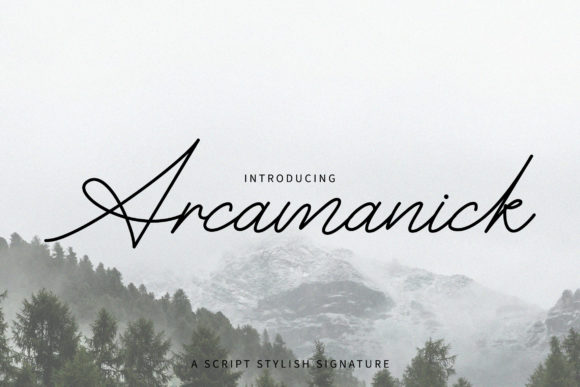 Arcamanick Font Review for Web Designers