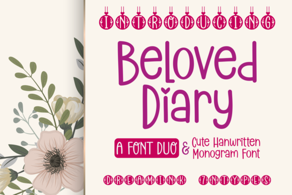 Beloved Diary: A Whimsical Font for Web Design