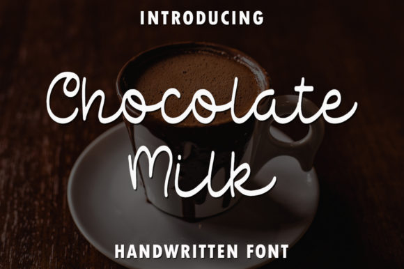 Chocolate Milk Font for Web Design