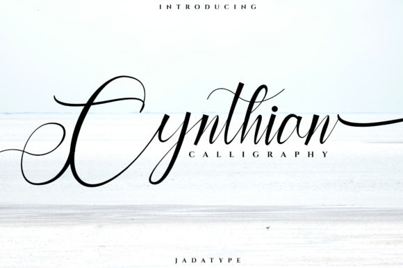 Cynthian: The Handwritten Font for Elegant Branding