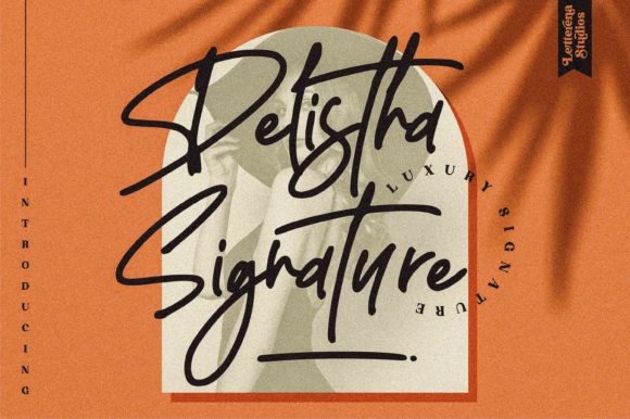 Delistha Signature Font for Branding