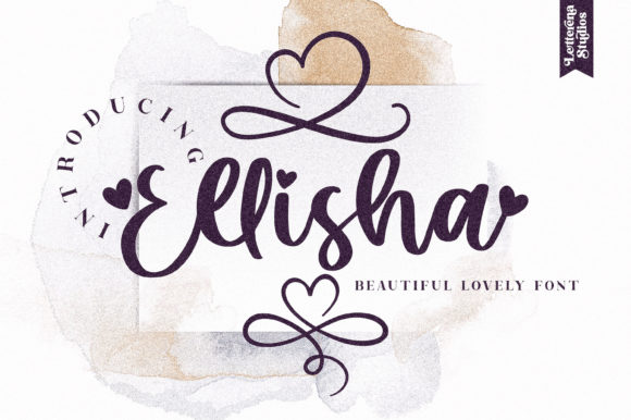 Ellisha: A Versatile Handwritten Font for Web Design