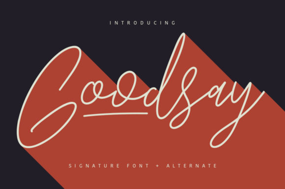 Goodsay Font: Elevate Your Brand with Elegant Handwritten Style