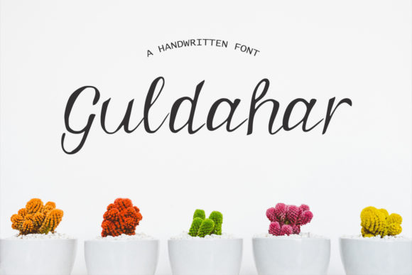 Guldahar: A Premium Script Font for Web Design