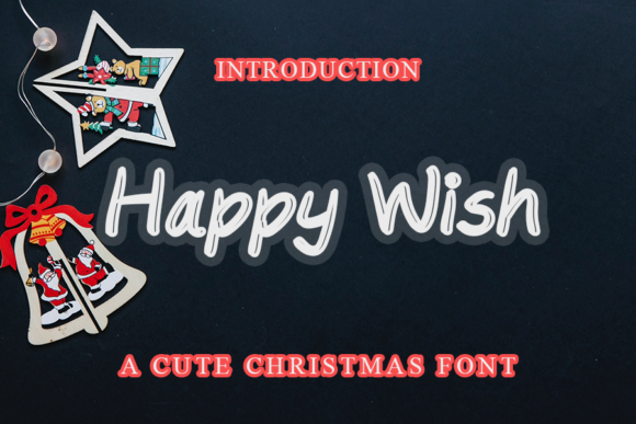 Happy Wish: A Handwritten Font for Joyful Crafts