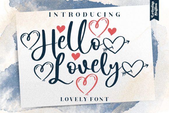 Hello Lovely Font Review for Brand Designers