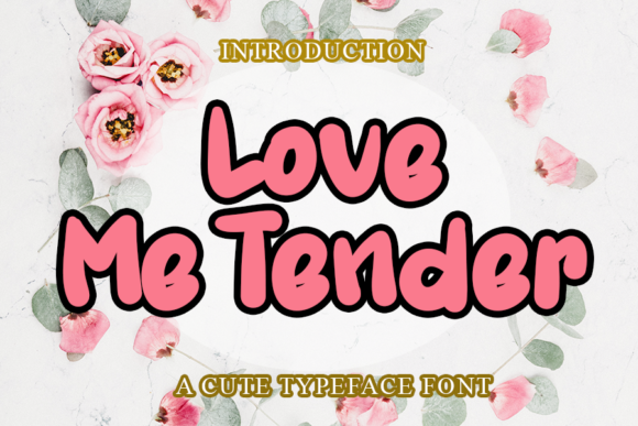 Love Me Tender: A Bold Handwritten Font for Makers