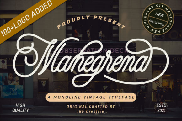 Mahegrena Font Review for Web Designers