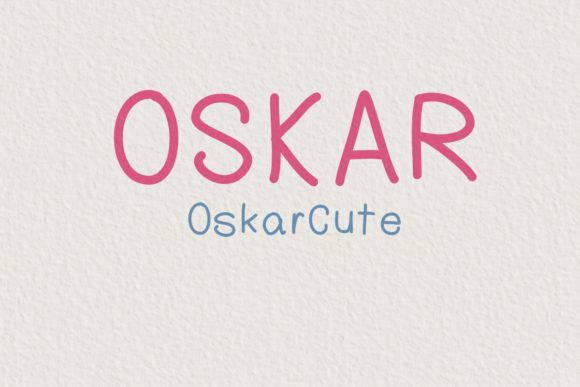 Oskar: A Natural Handwritten Font for Editorial Design