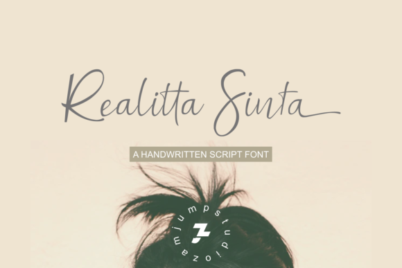 Realitta Sinta: A Handwritten Font for Small Business Branding