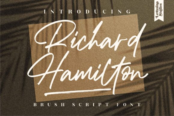 Richard Hamilton: A Modern Handwritten Font for Editorial Design