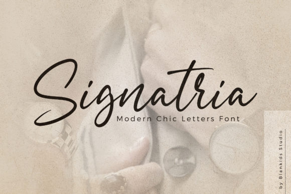 Signatria: A Handwritten Font for Makers