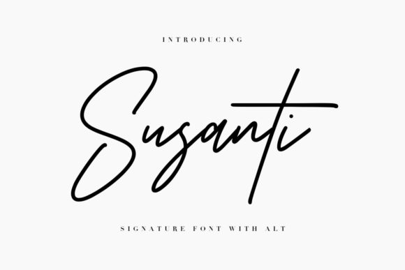 Susanti: The Handwritten Font for Scroll-Stopping Designs